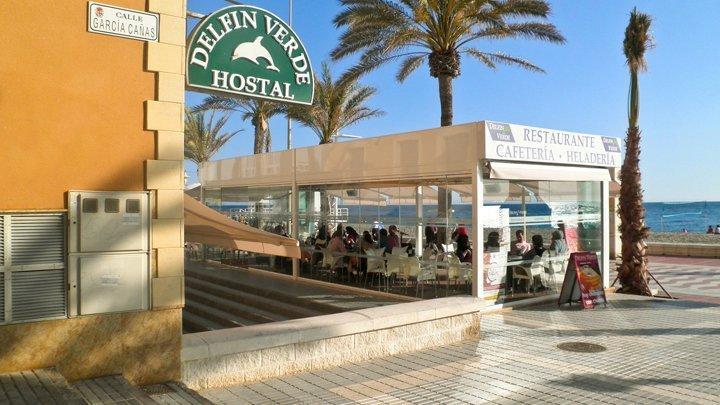 Hostal Delfin Verde Almería Buitenkant foto